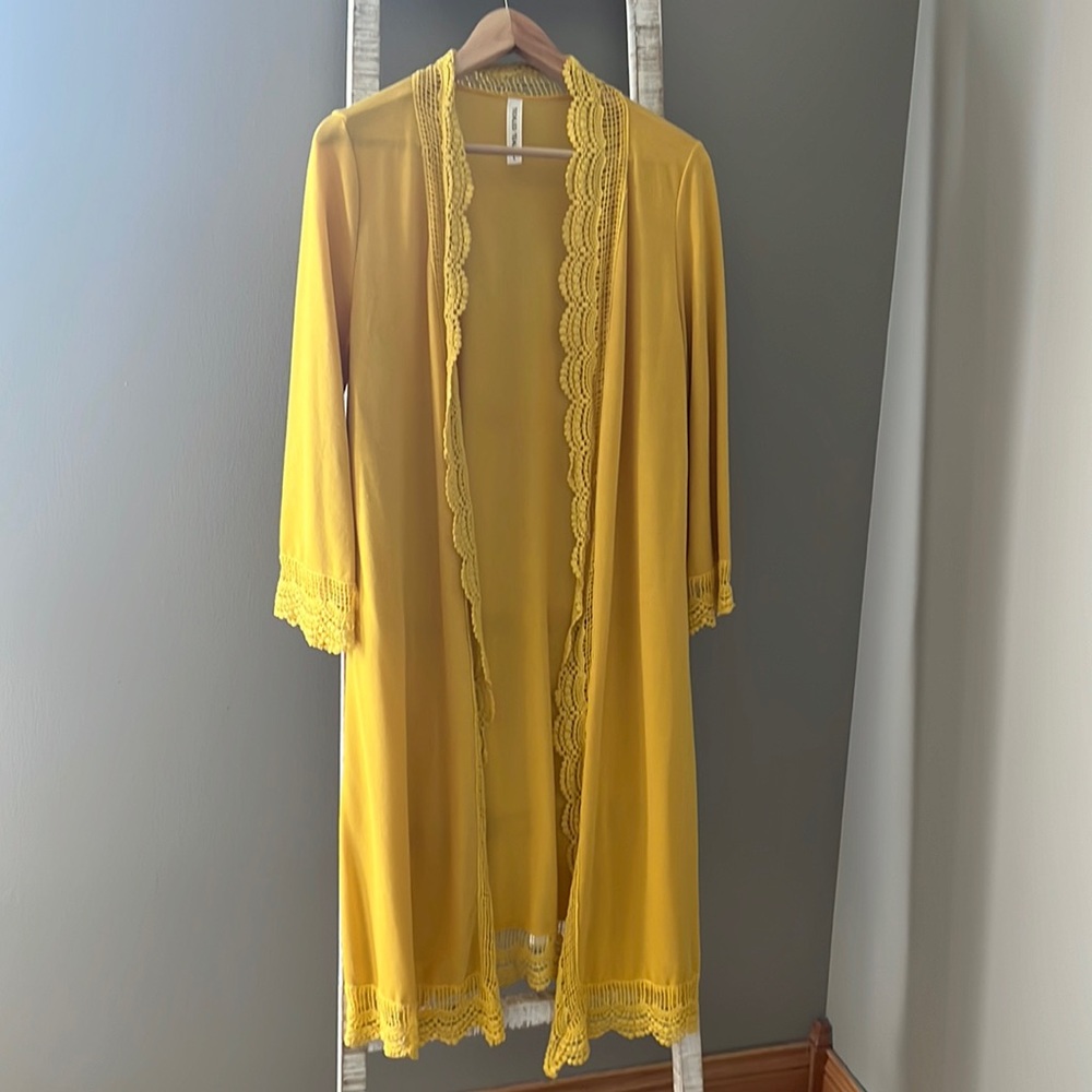 Long sleeve duster